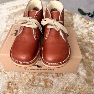 Classic Brown Leather Ankle Boots